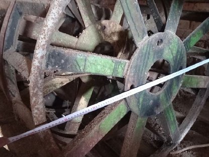 Bild 6:Traktorzubehör Gitterräder für 18ner Steyr