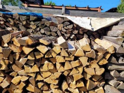 Eichen Brennholz