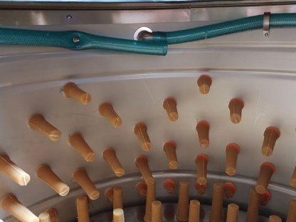 Bild 3:Rupfmaschine für Puten