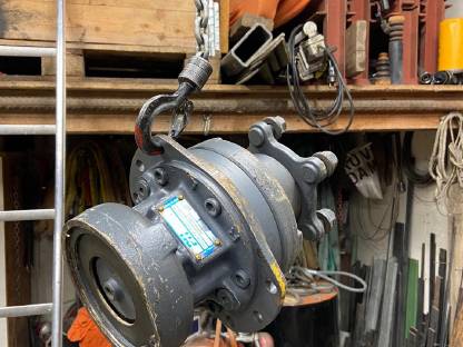 Bild 2:Hydraulikantrieb