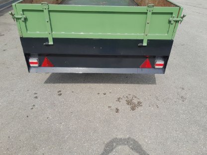 Bild 5:Anhänger für Traktor mit Beleuchtung, 1-achsig, 155x315 cm