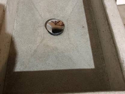 Bild 4:Betonwaschbecken Waschtisch