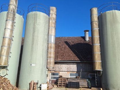3 Stk. Epple Polyestersilo Type ES 60 G2