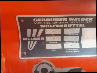 Bild 3:Miststreuer Welger LS 260