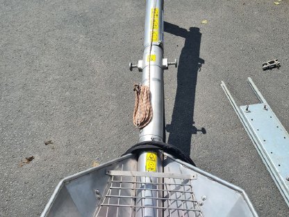 Förderschnecke Edelstahl Überladeschnecke Hydraulikschnecke T 206/5