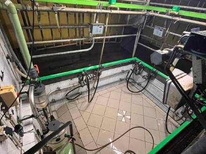 3er Tandem Melkstand GEA inkl. Waschautomat Turbostar 12 kW