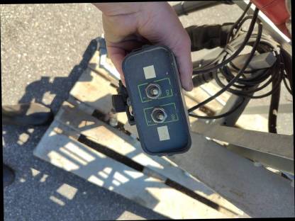 Bild 5:Düngerstreuer Reihenstreuer Weinbau Obstbau