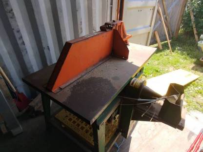 Bild 7:Holzsäge mit Spalter (400V)