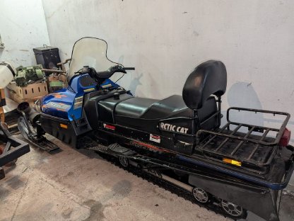 Bild 2:Arctic Cat Bearcat 550 WT Motorschlitten + Hänger