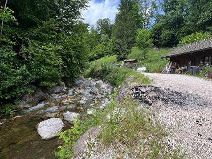 Bild 6:Landwirtschaftliches Grundstück mit Hobbyfischzucht