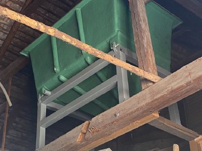 Bild 2:Maische Hochbehälter