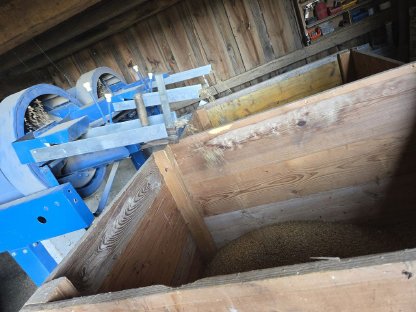 BIO Grünschnitt Roggen Ernte 2025