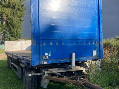 Ballenwagen Kögel 18 t Zweiachser Wechselbrücke Lafette