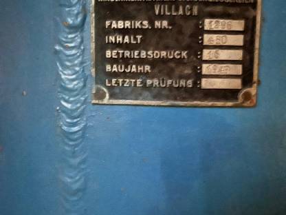 Bild 2:Druckluftkessel