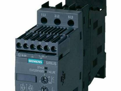 Sanftanlauf Siemens Sirius 3RW3014-1BB14 (max. 3 kW/6,3 A)