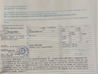 Bild 6:Rückeanhänger (9922) OEHLER TDK 130 K