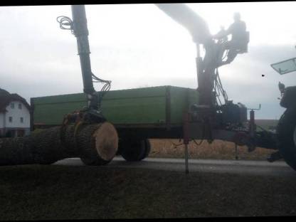 Bild 4:Rückewagen, Plattowagen