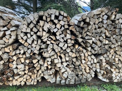 Bild 4:Brennholz Hartholz gemischt - 1 Raummeter - 33 cm Scheiter