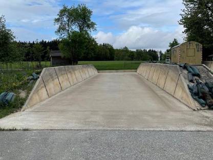 Traunstein Fahrsilowände