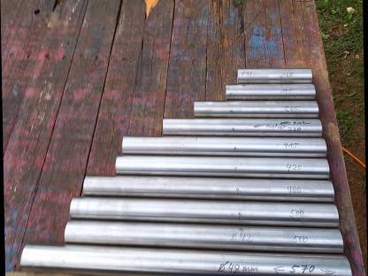 Bild 2:Edelstahlrohre Durchmesser 42 mm