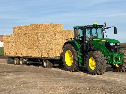 Stroh Ernte 2025