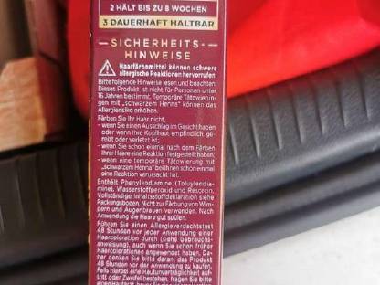 Bild 2:3 Packungen Haarfarbe Dauerhafte Coloration 556 Hellbraun