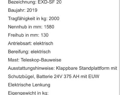 Bild 7:STILL Stapler EXD-SF 20