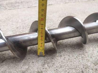 Bild 3:Hackgutschnecke, Förderschnecke, Getreideschnecke