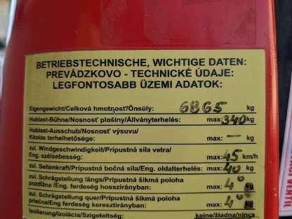 Bild 3:Arbeitsbühne Teleskop 12 m