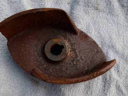 Bild 4:Gebrauchtes Flügelrad Jauchepumpe