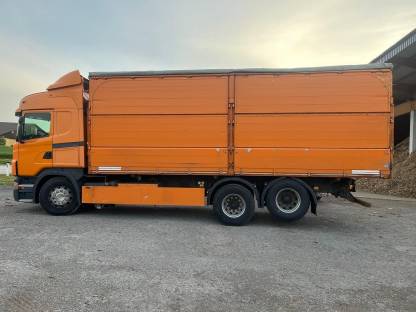 Verkaufe Riedler Hackgut Aufbau ohne Lkw