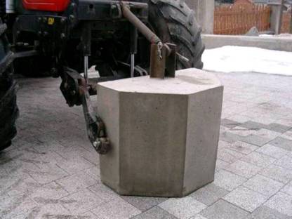 Bild 2:Frontgewicht, Heckgewicht