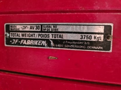 Bild 4:Miststreuer JF AV 30