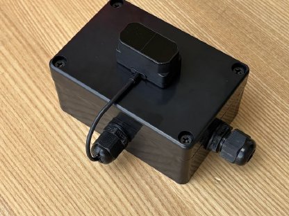 Füllstandmesser + Anzeige Zisterne/Tank/Silo - IP65, WLAN