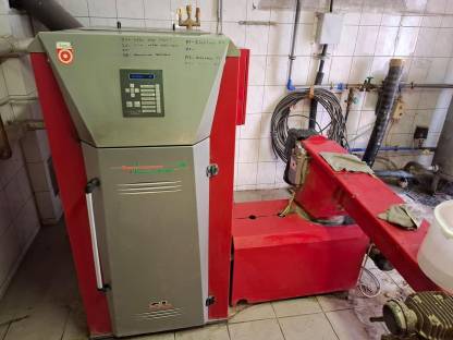 Bild 7:Sommerauer und Lindner Hackschnitzelheizung