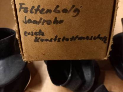 Bild 2:Faltenbalg Hassia Sämaschine