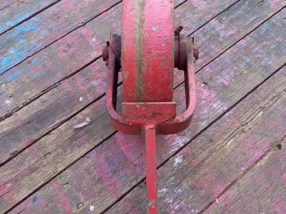 Bild 2:Stützrad Hassia Kartoffel Striegel