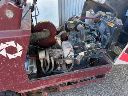 Bild 7:Badger Power Boss Kehrmaschine