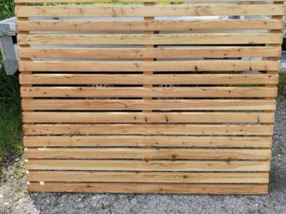 Bild 2:Sichtschutzpaneel 'Bali' Lärche von Mr. Gardener