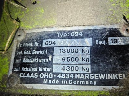 Bild 8:Claas Mega 218