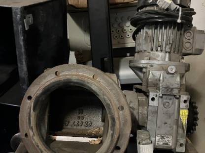 Bild 2:Hackgutheizung