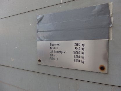 Bild 3:2-Achsanhänger 7 t Nutzlast