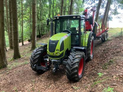 Claas Ares 557, 110 PS, Bj. 2009, 6.156 Bstd.