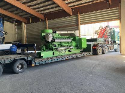 Bild 5:Jenbacher J316GS Gasaggregat