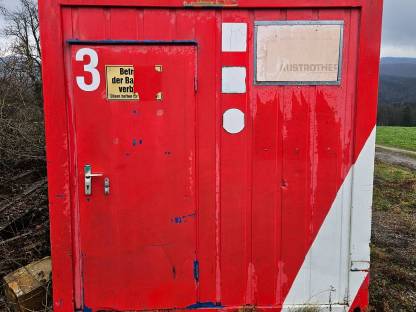 Bild 2:6 m Mannschaftscontainer
