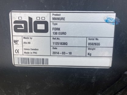 Bild 4:Dunggabel, Mistgabel für Frontlader