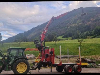 Bild 5:Holzanhänger mit Penz 10z Kran