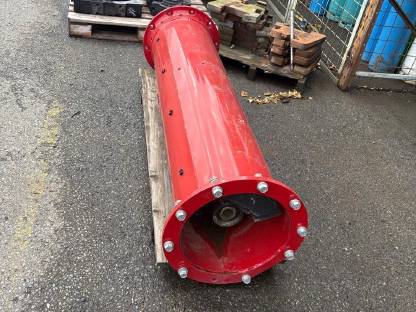 Bild 2:Verlängerungsstück für CASE IH Mähdrescher