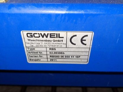 Bild 2:Ballenschneider Göweil RBS