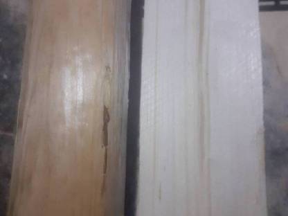 Bild 2:Holzpflöcke halbiert